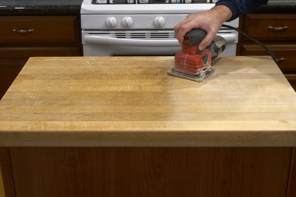 Butcher Countertop Refinishing